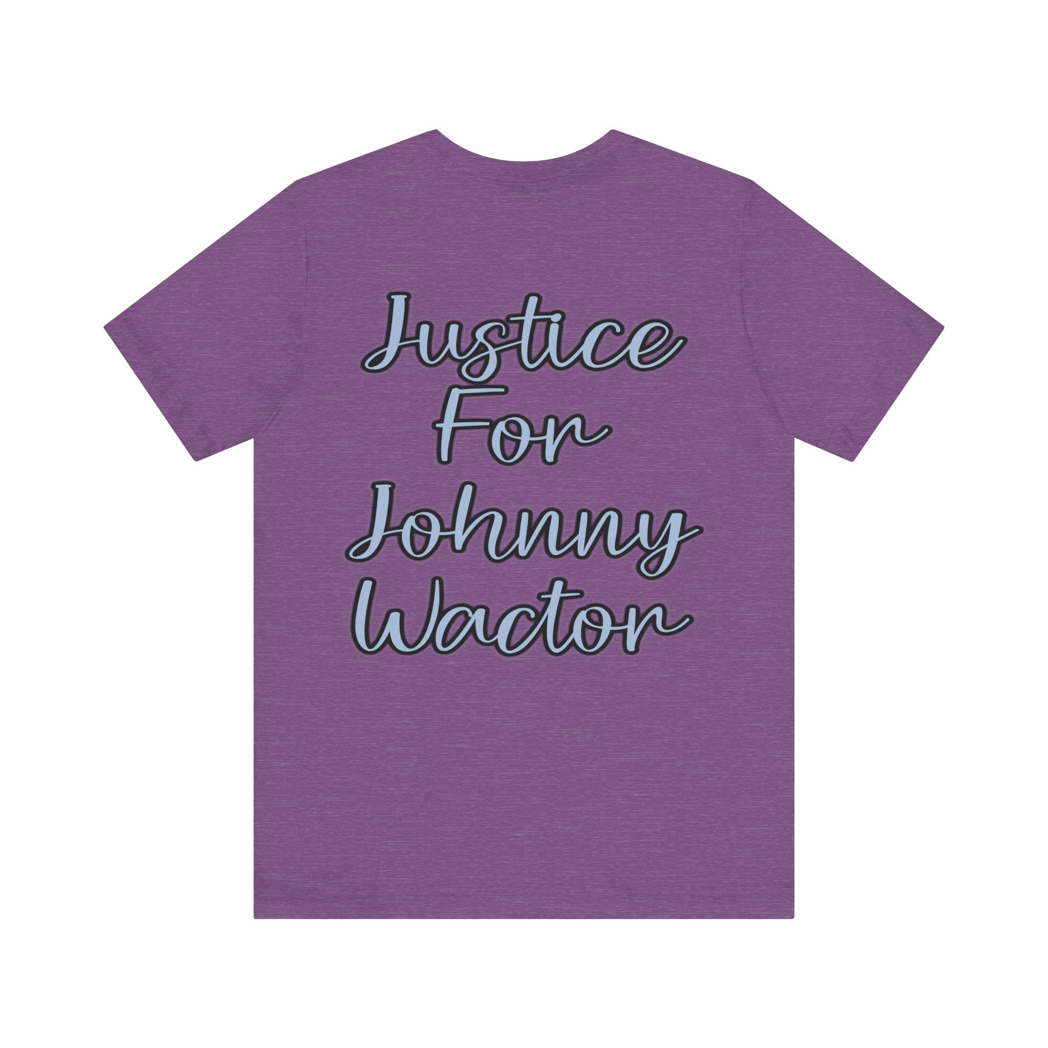 Justice for Johnny Wactor Unisex Jersey Short Sleeve Tee