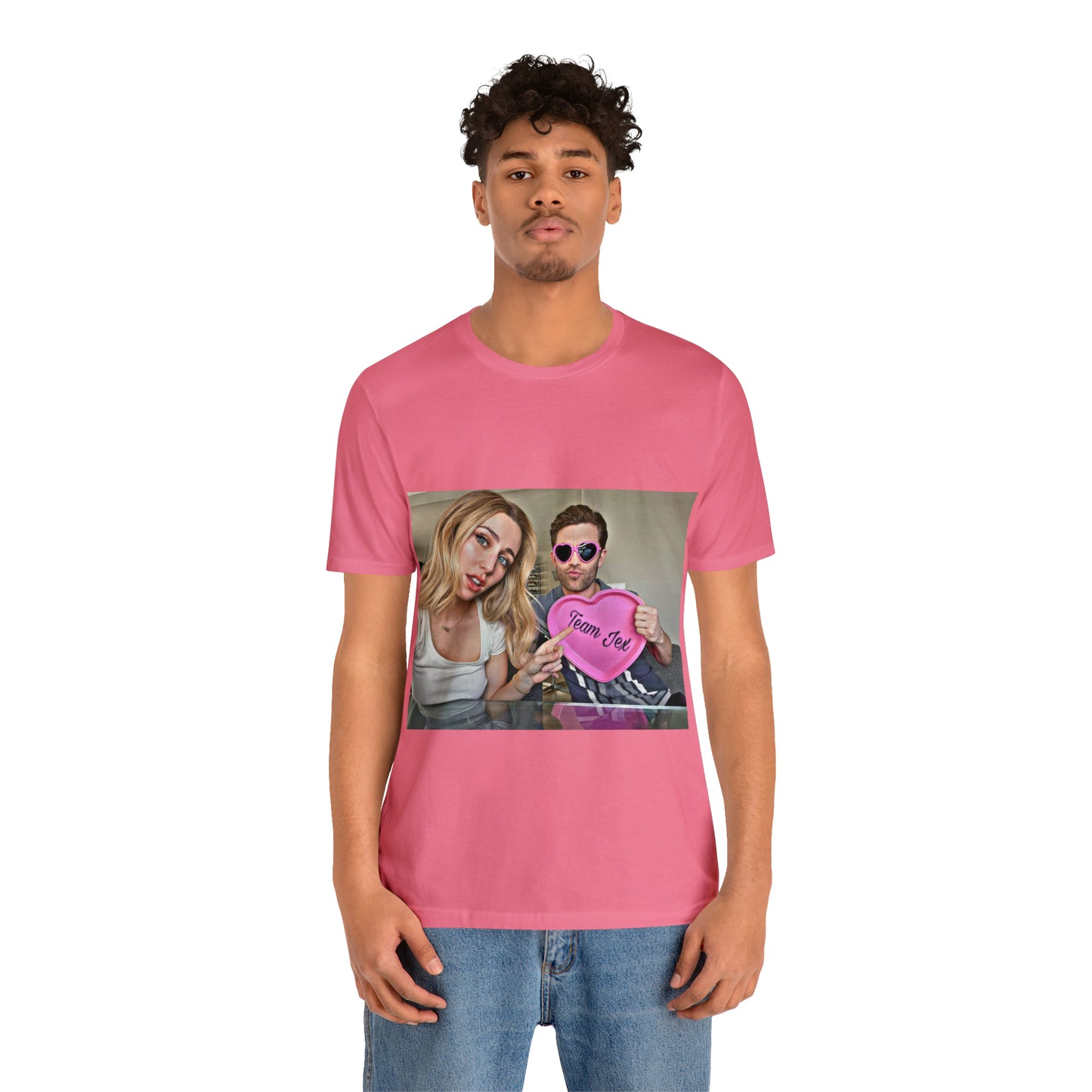 Team Jex Heart Unisex Jersey Short Sleeve Tee