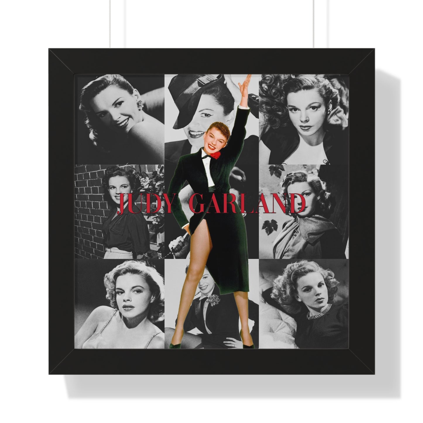 Judy Garland Framed Vertical Poster