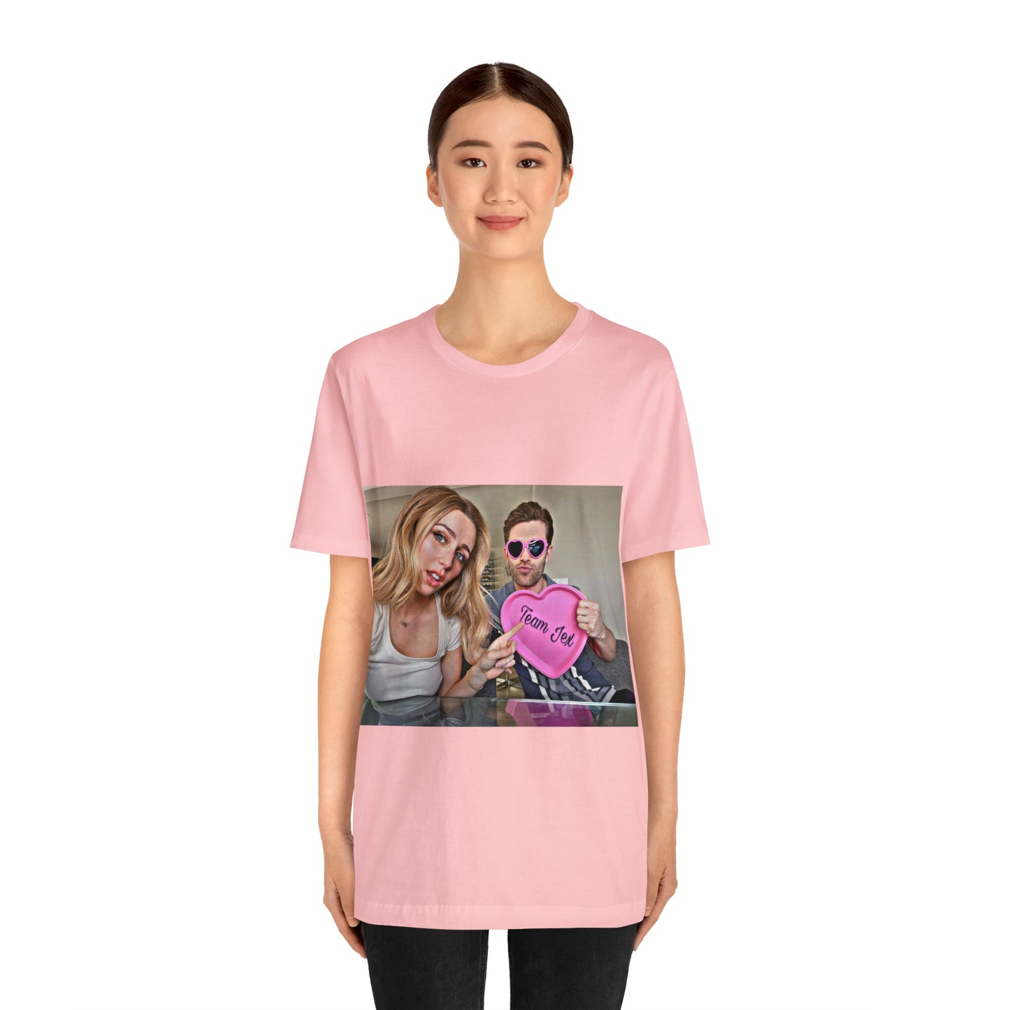 Team Jex Heart Unisex Jersey Short Sleeve Tee