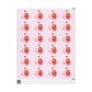 Gilmore Girls Luke's Pink and Red Wrapping Paper