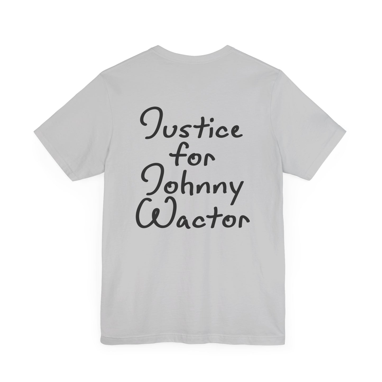 Justice for Johnny 1986 Unisex Jersey Short Sleeve Tee