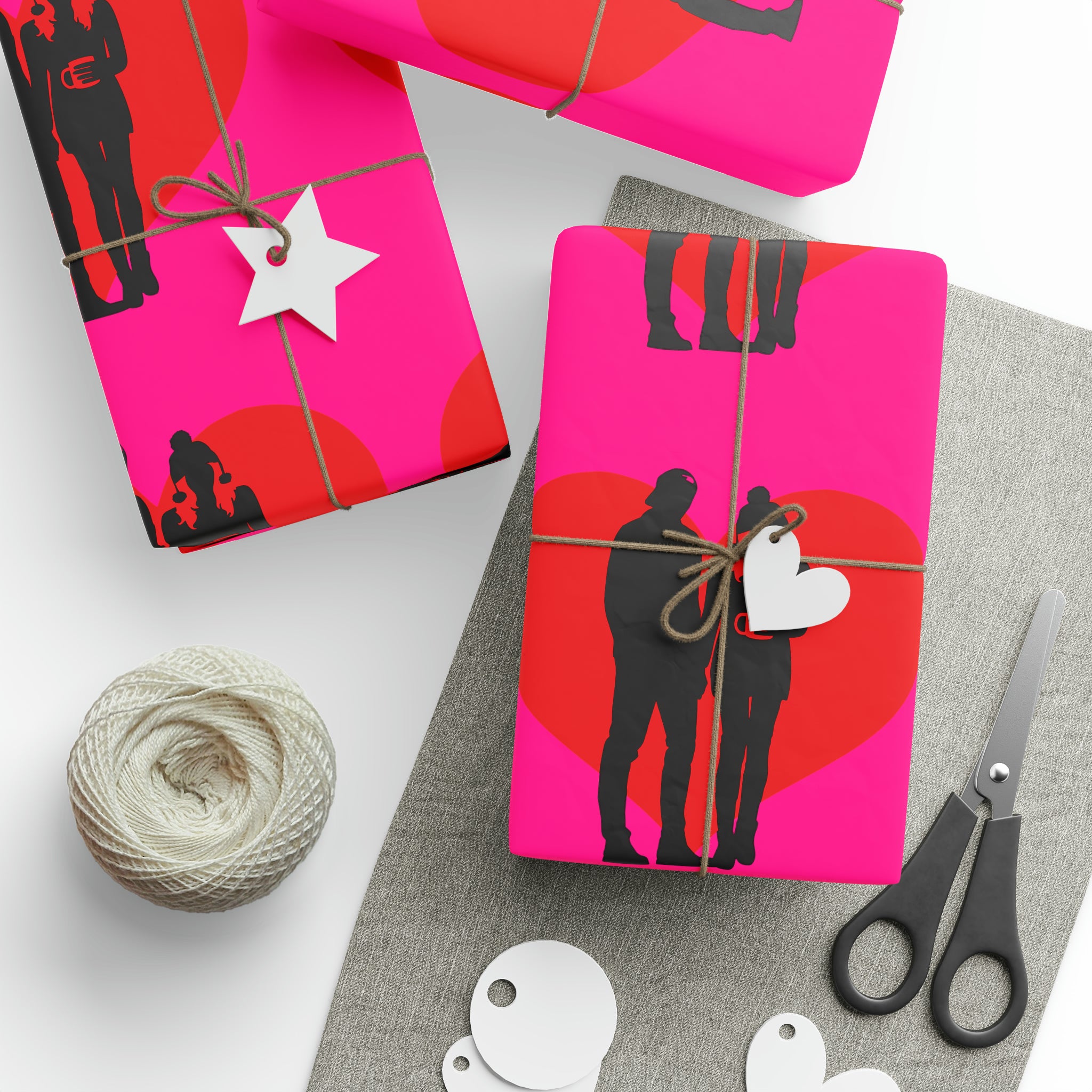 Gilmore Girls Luke and Lorelai Valentines Day Wrapping Paper
