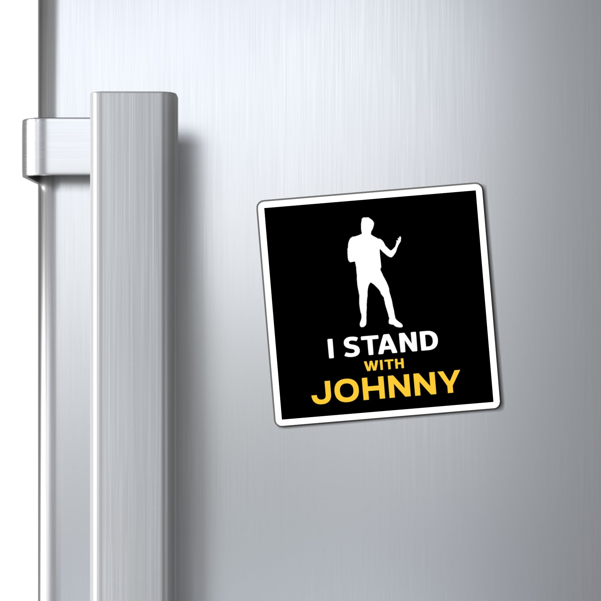 I Stand With Johnny Magnets