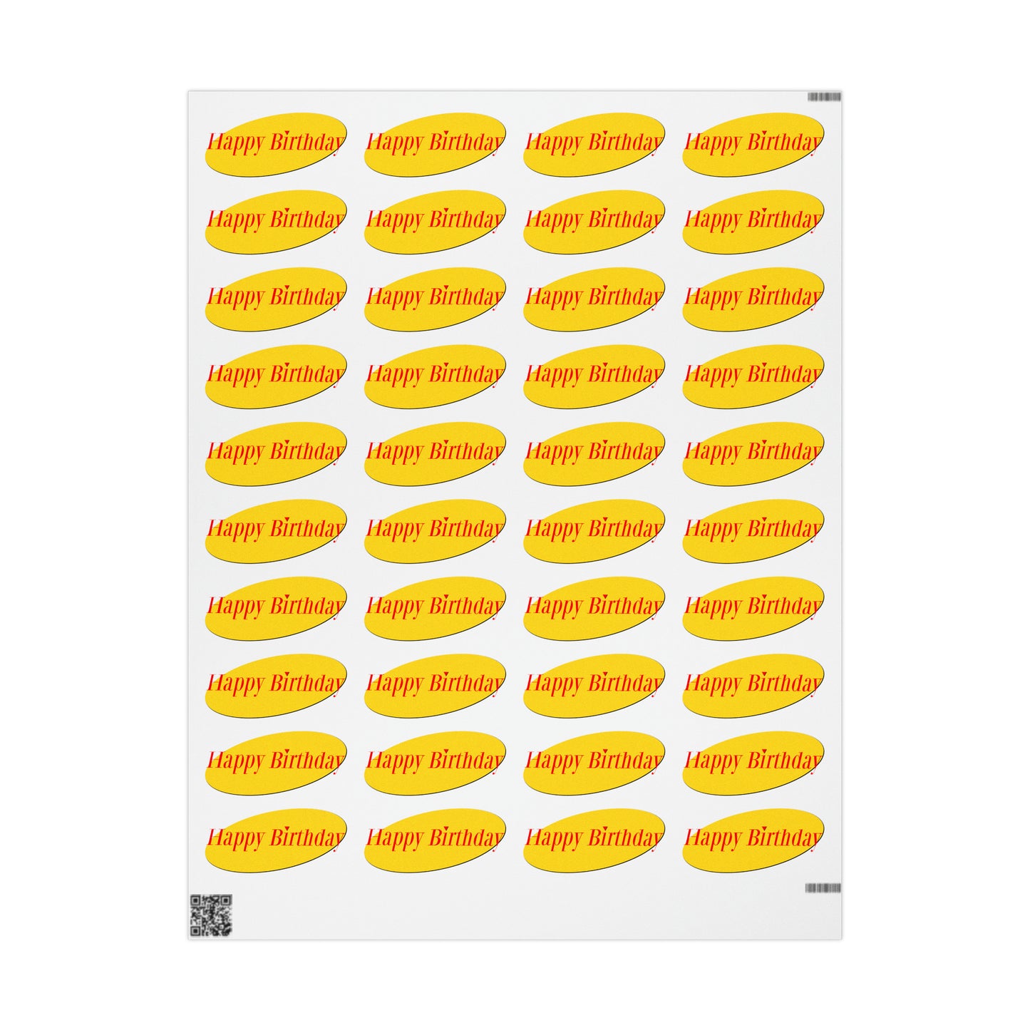 Seinfeld Happy Birthday Wrapping Paper