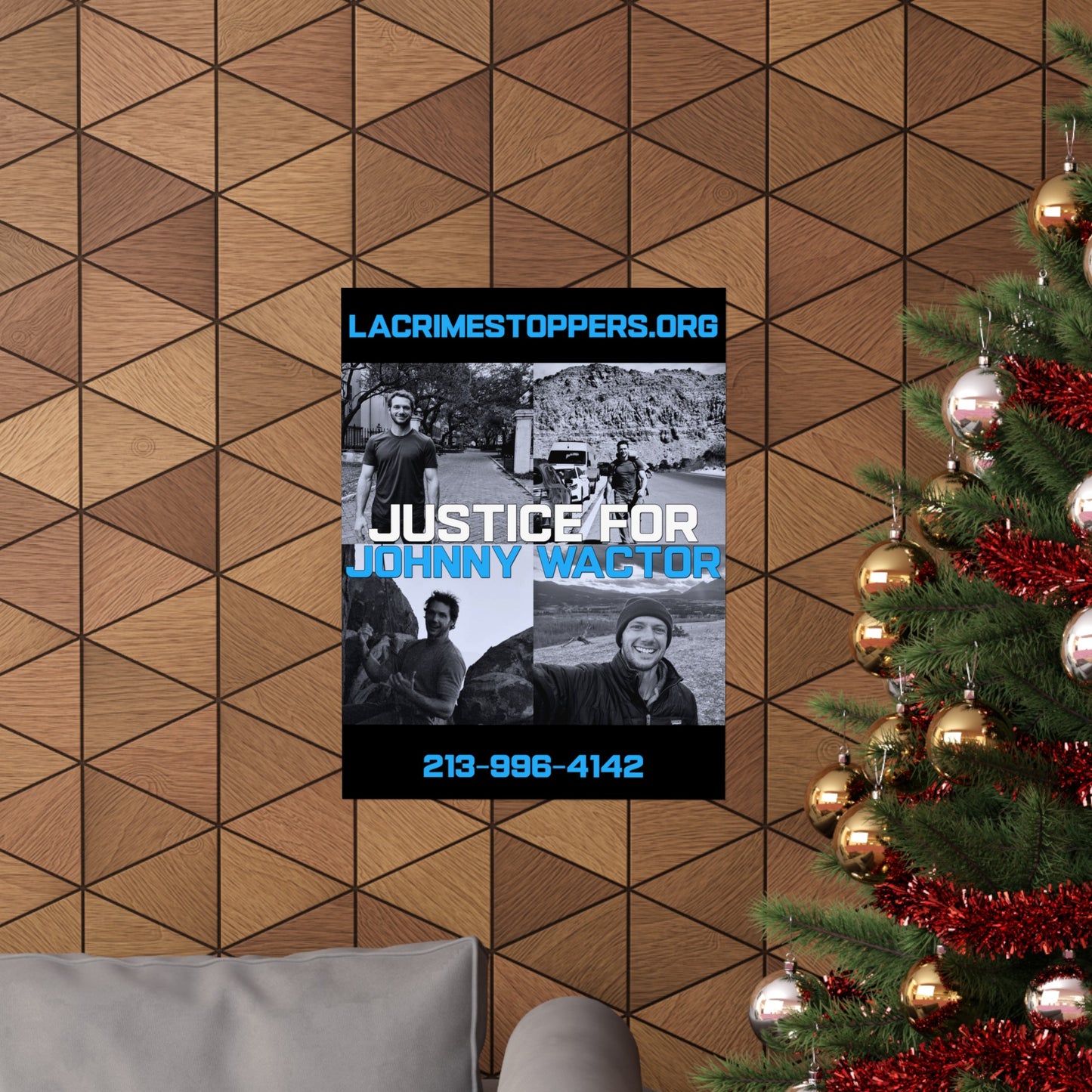 Justice For Johnny Wactor Matte Vertical Posters