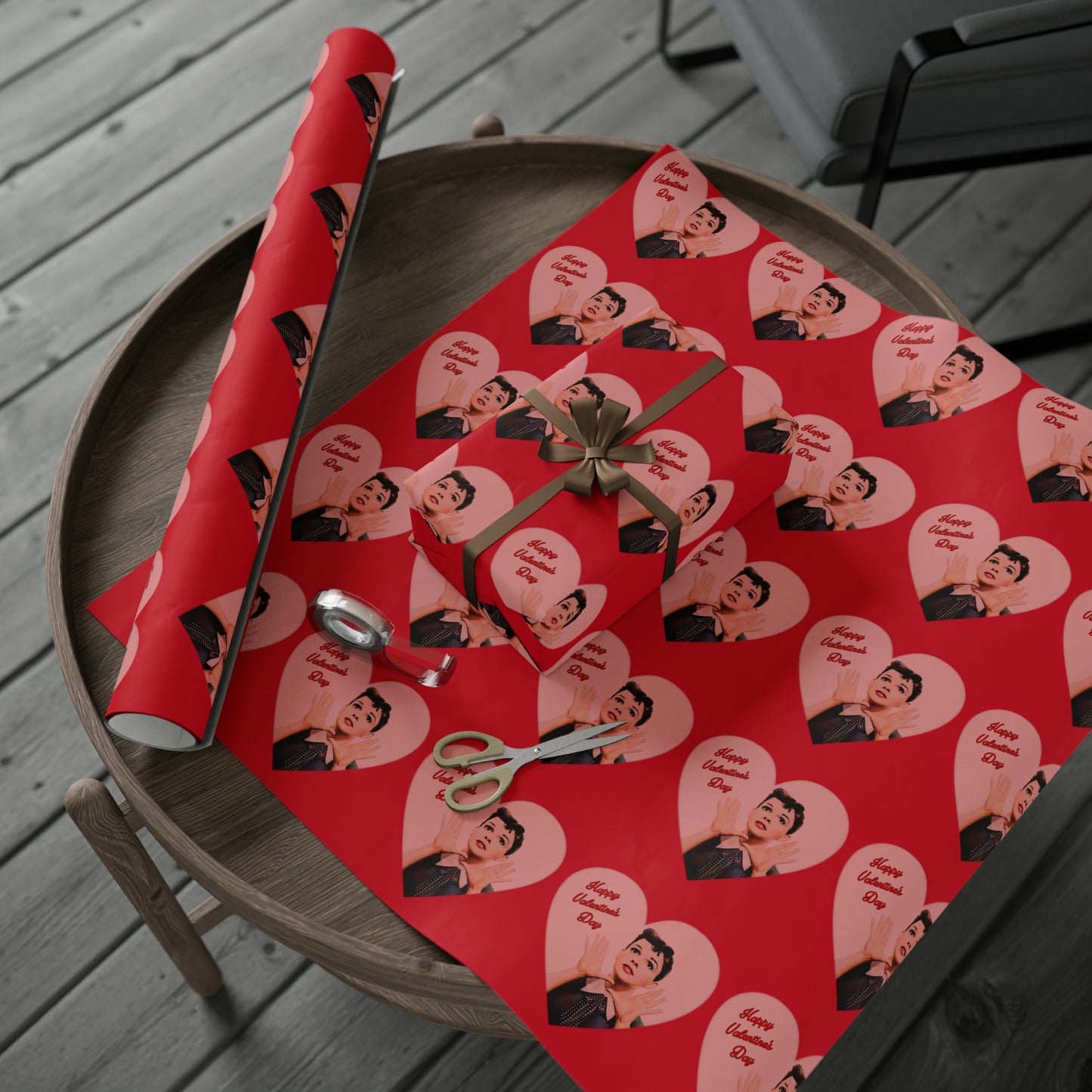 Judy Garland Valentine's Day Wrapping Paper