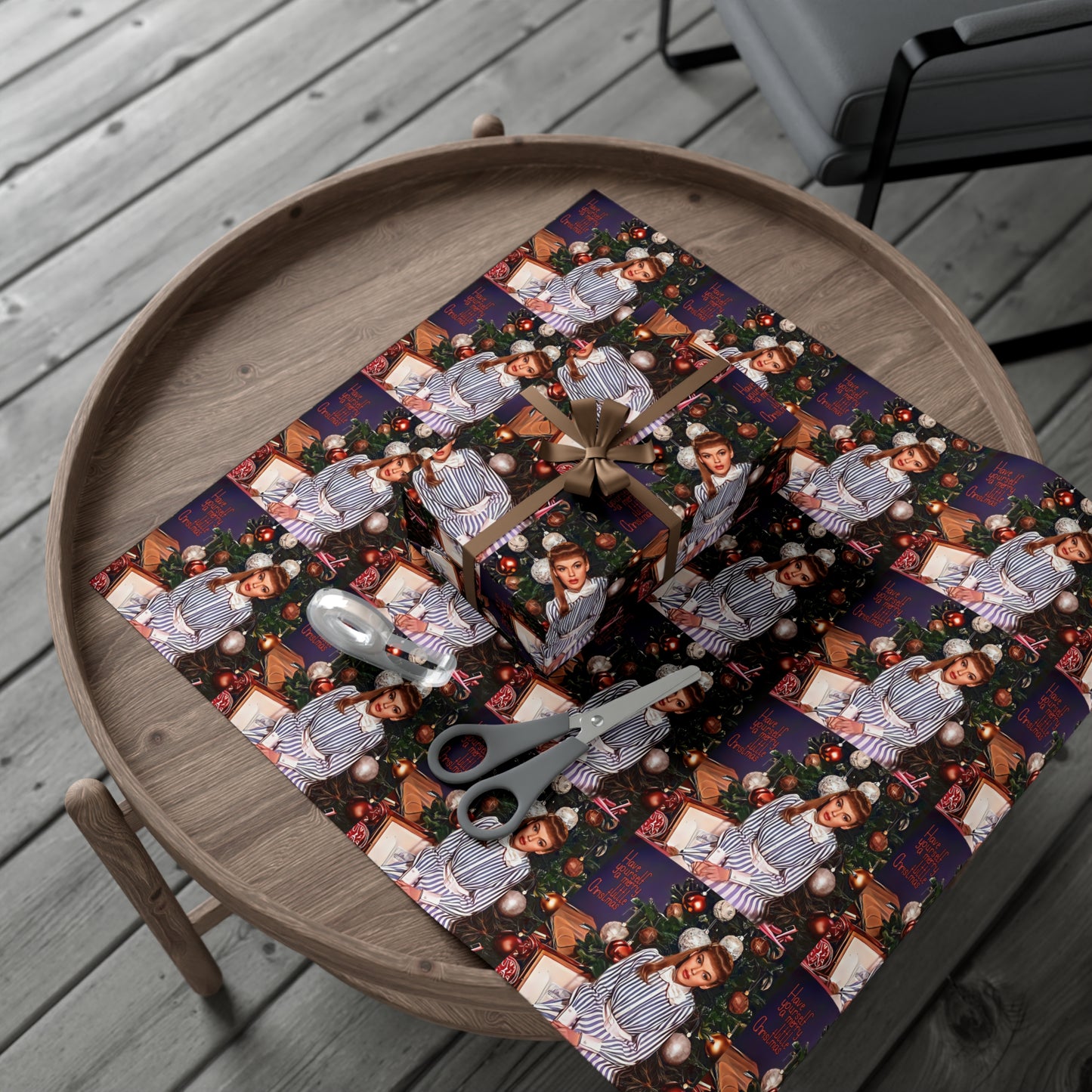 Judy Garland Have Yourself a Merry Little Christmas Gift Wrap Papers