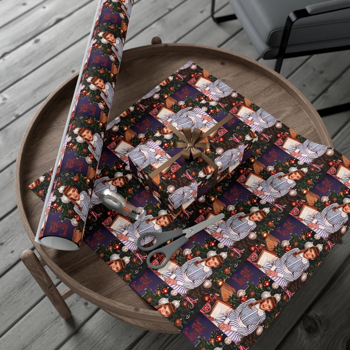 Judy Garland Have Yourself a Merry Little Christmas Gift Wrap Papers