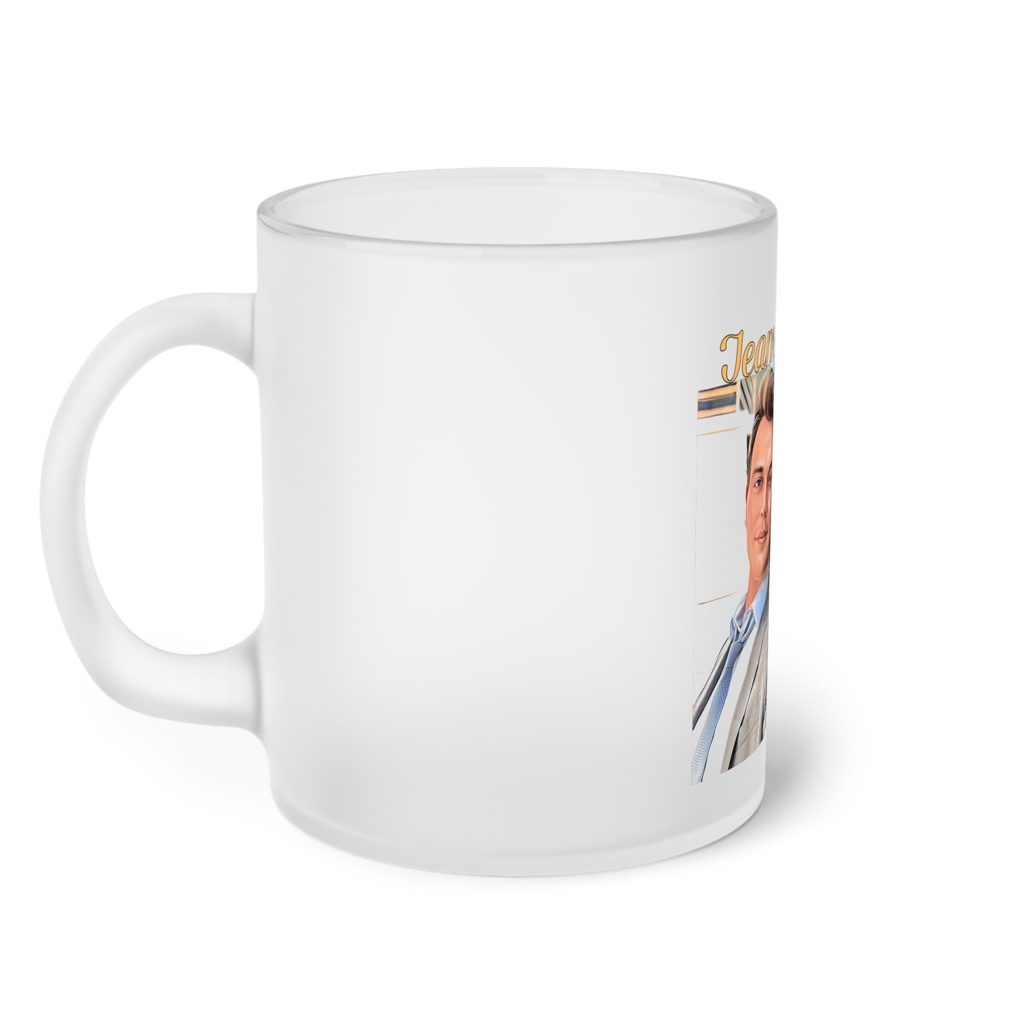 Team Millow Frosted Glass Mug