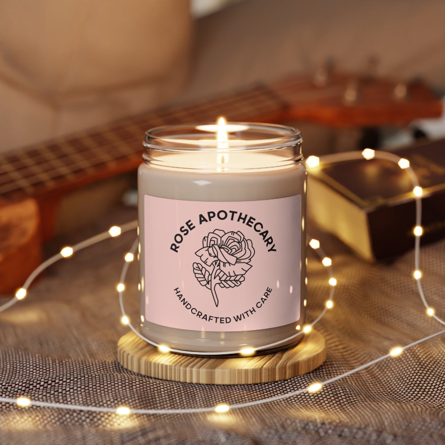 Schitt's Creek Rose Apothecary Scented Soy Candle