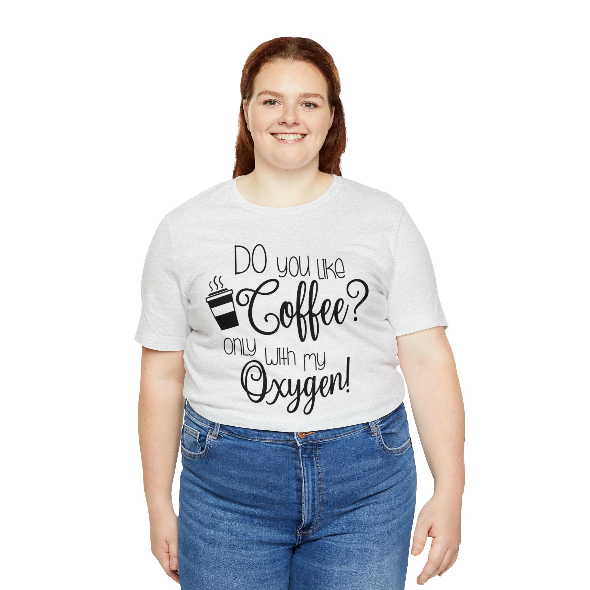 Gilmore Girls Only With My Oxygen Unisex Jersey Short Sleeve Tee