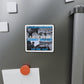 Justice for Johnny Wactor Die-Cut Magnets