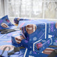 Matthew Christmas Football-Themed Wrapping Paper