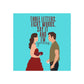Three Words Eight Letters Chuck & Blair Square Magnet