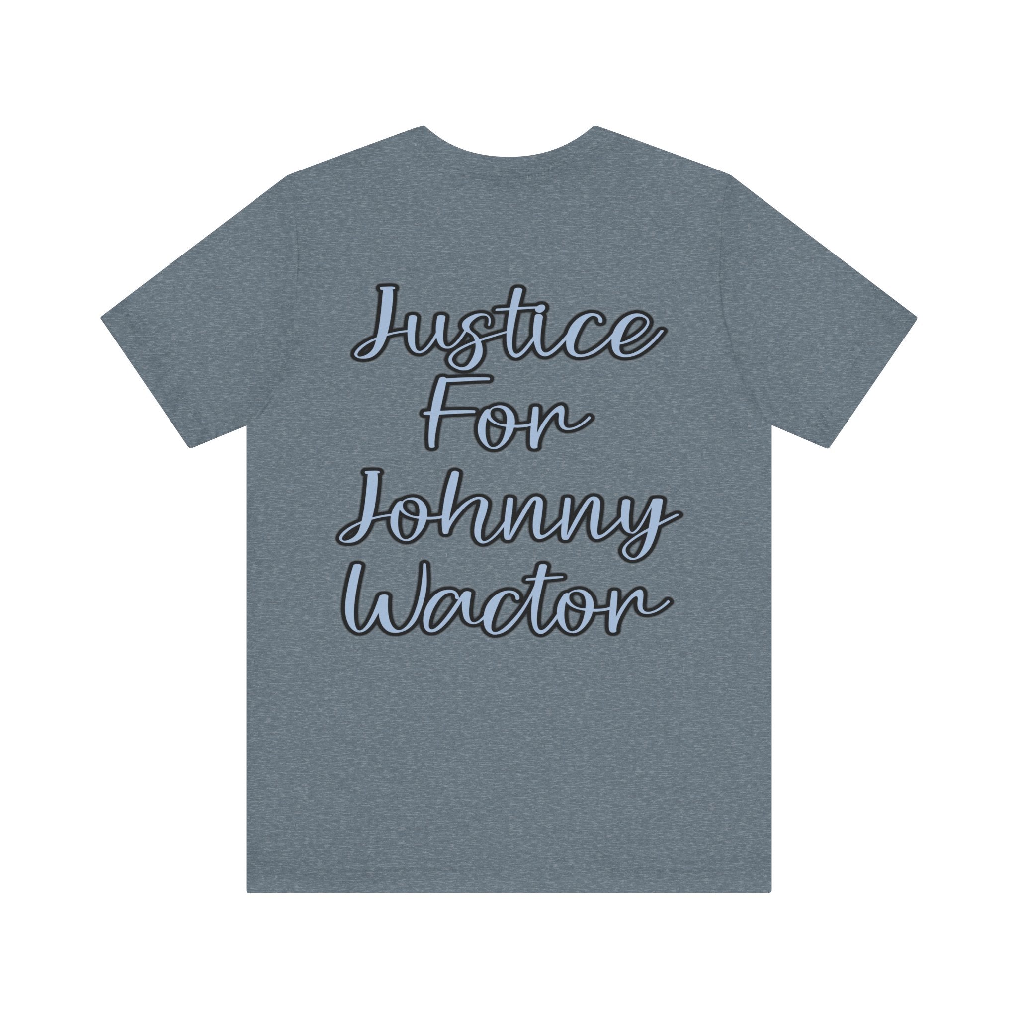 Justice for Johnny Wactor Unisex Jersey Short Sleeve Tee