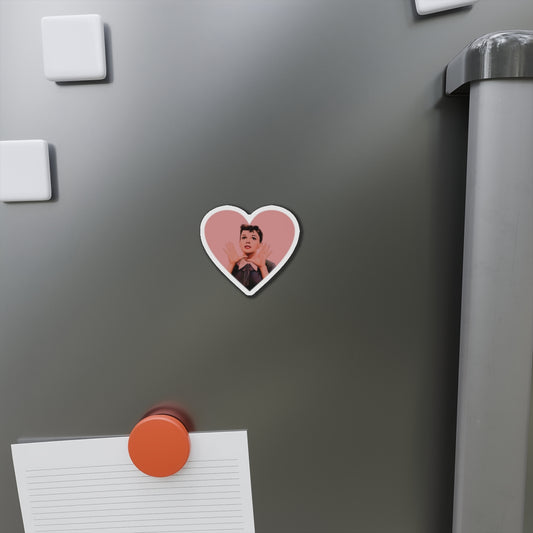 Judy Garland Heart Shaped Die-Cut Magnets
