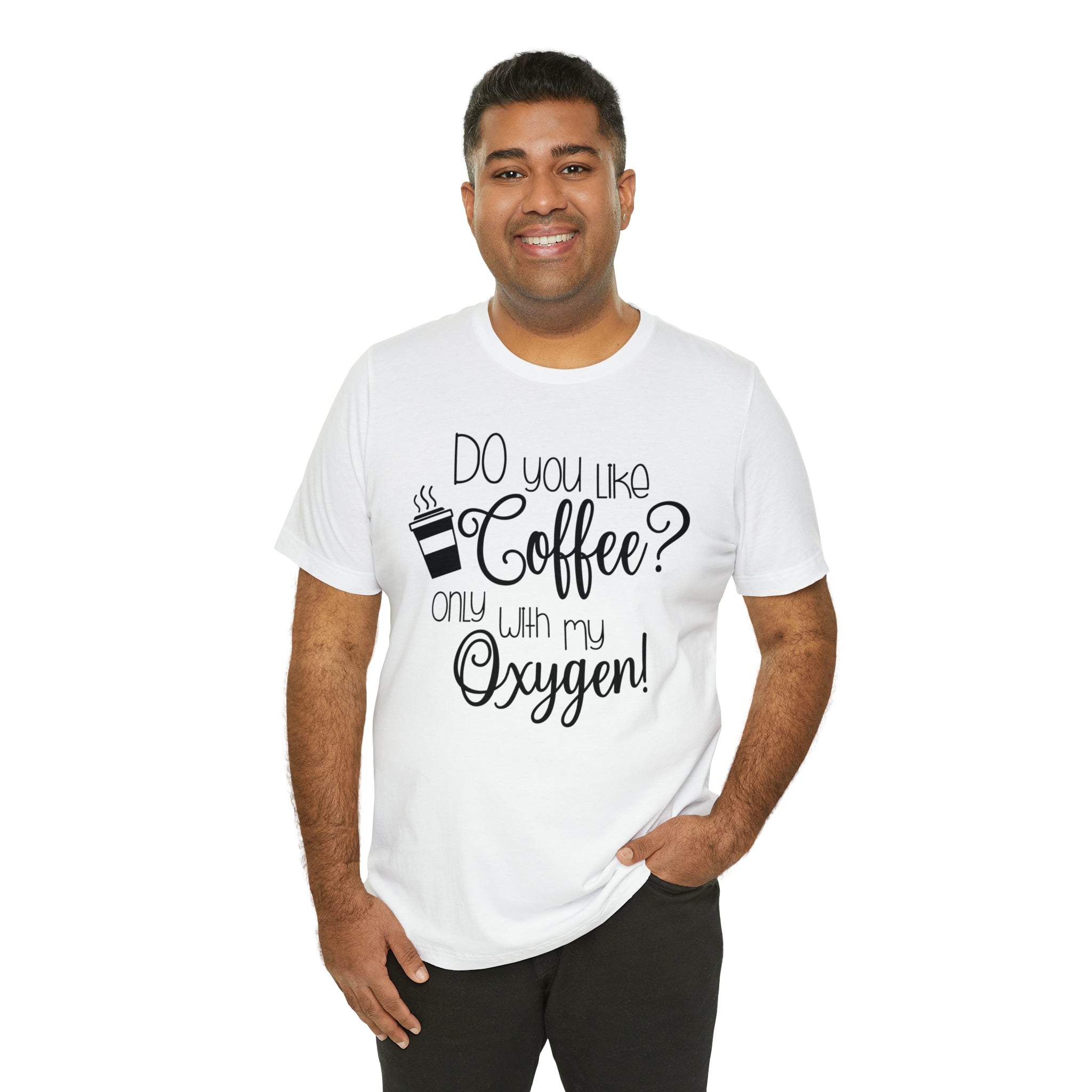 Gilmore Girls Only With My Oxygen Unisex Jersey Short Sleeve Tee