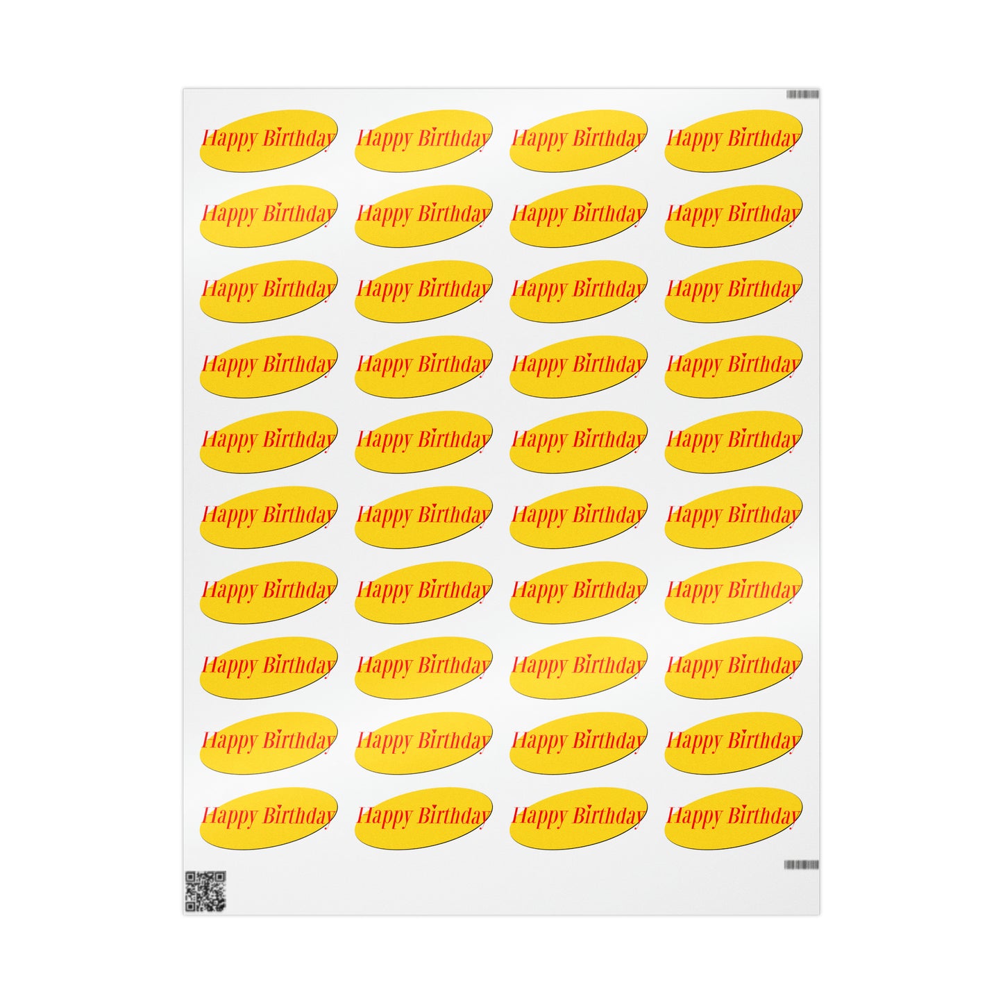 Seinfeld Happy Birthday Wrapping Paper