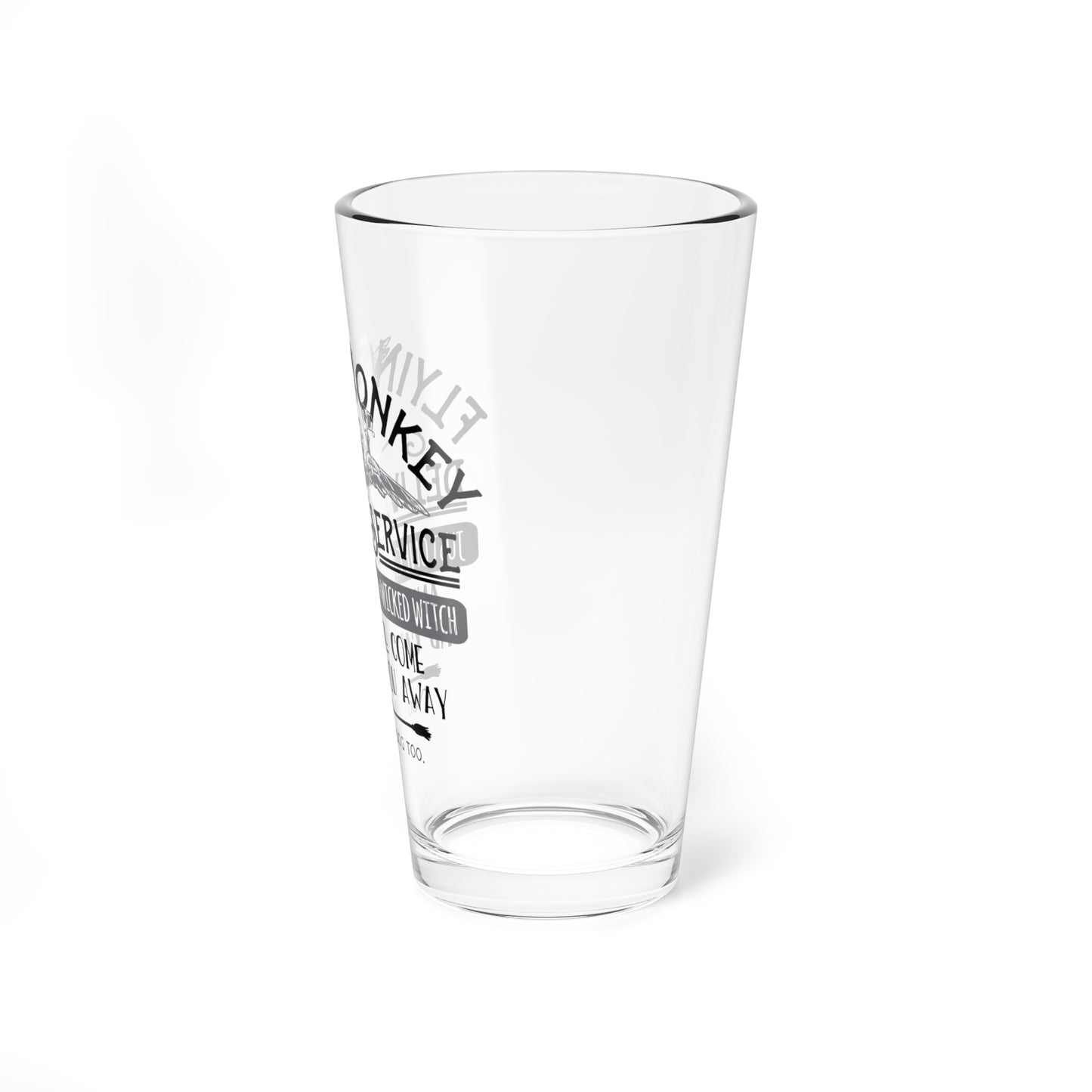 Wizard of Oz Flying Monkey's Delivery Service Mixing Glass