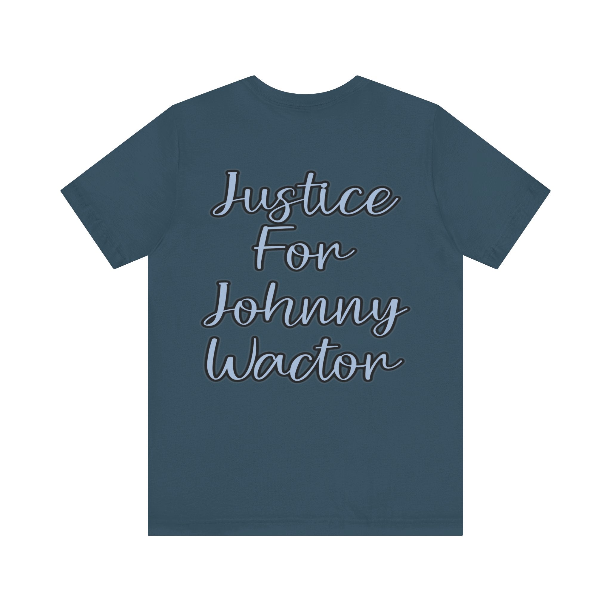 Justice for Johnny Wactor Unisex Jersey Short Sleeve Tee