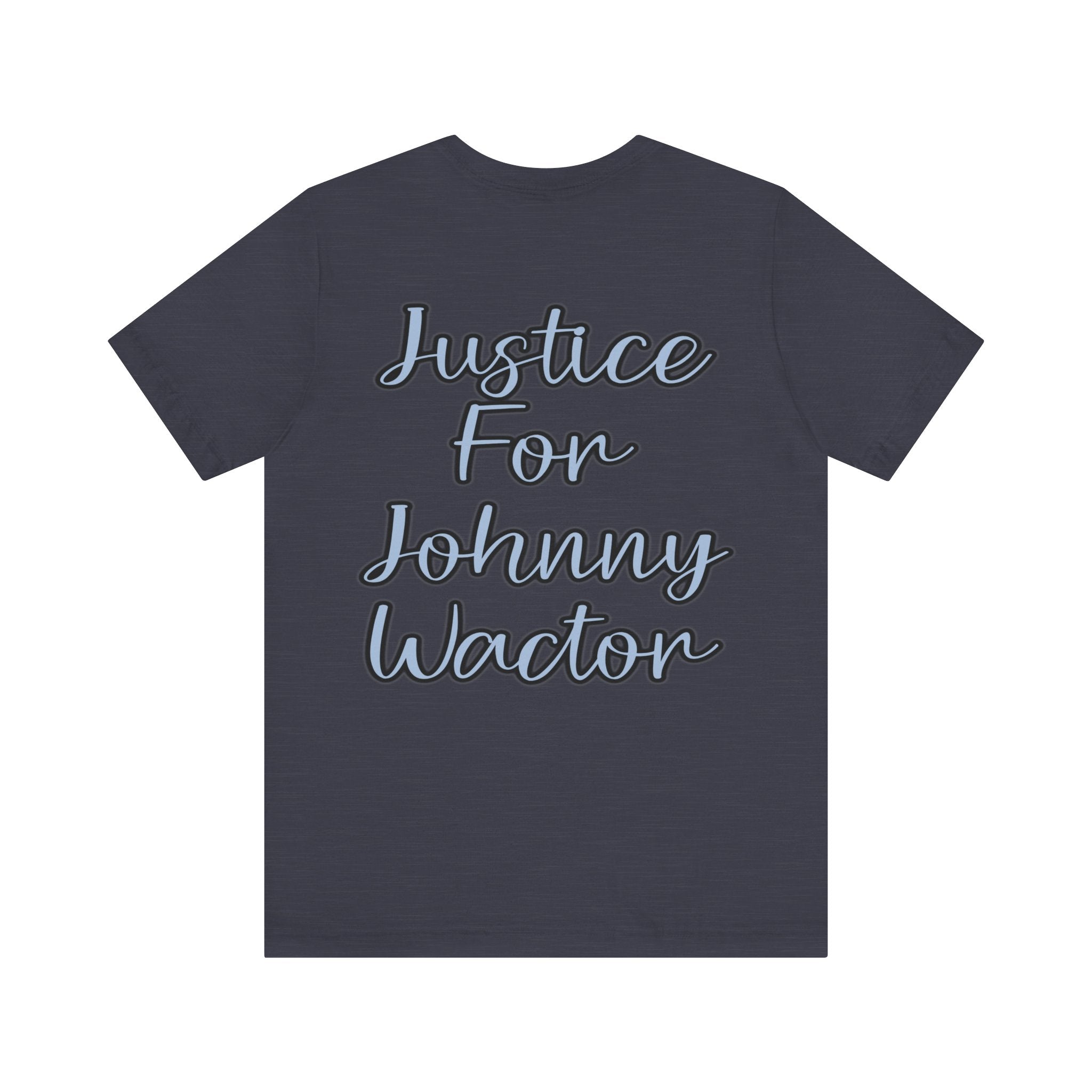 Justice for Johnny Wactor Unisex Jersey Short Sleeve Tee