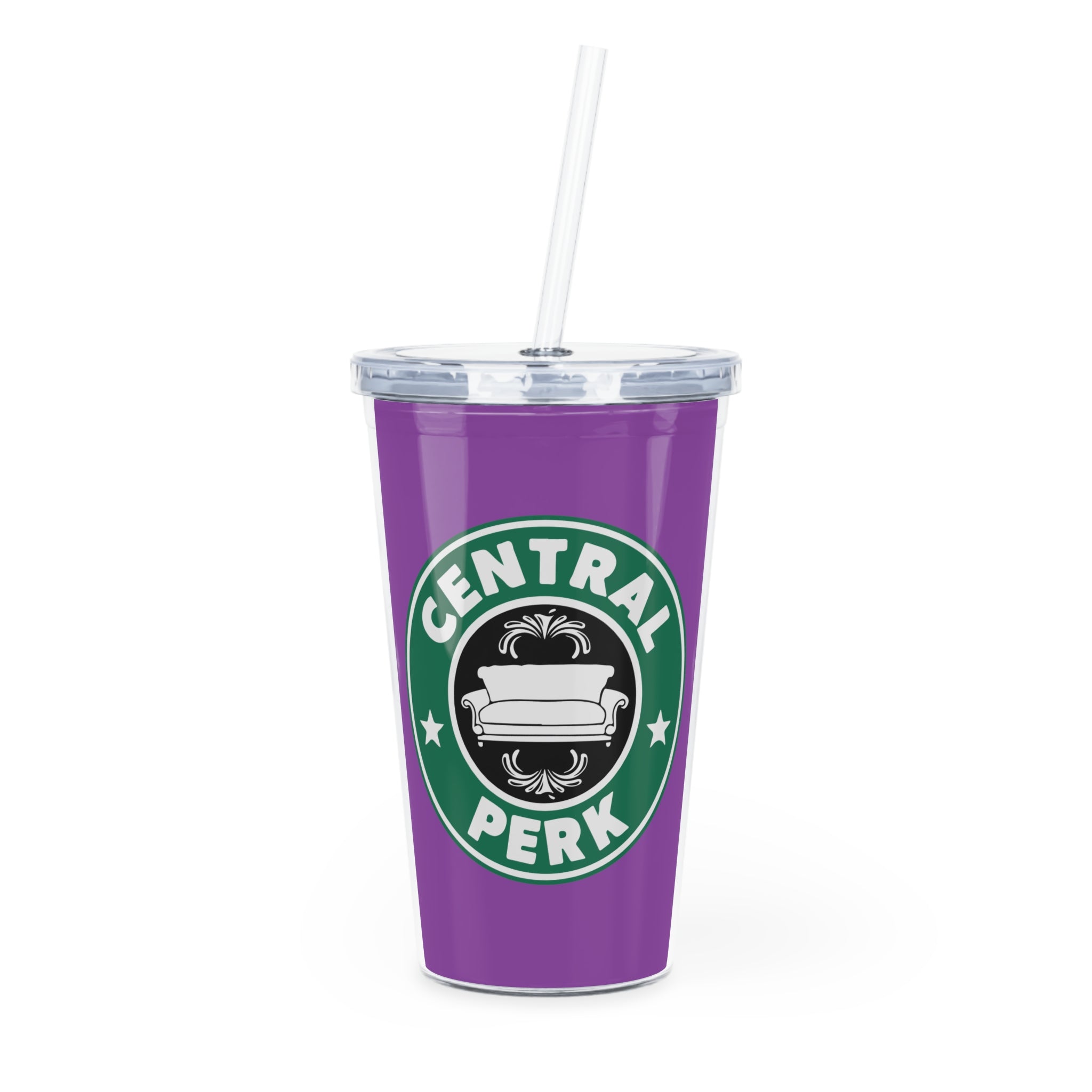 Friends Central Perk Plastic Tumbler with Straw