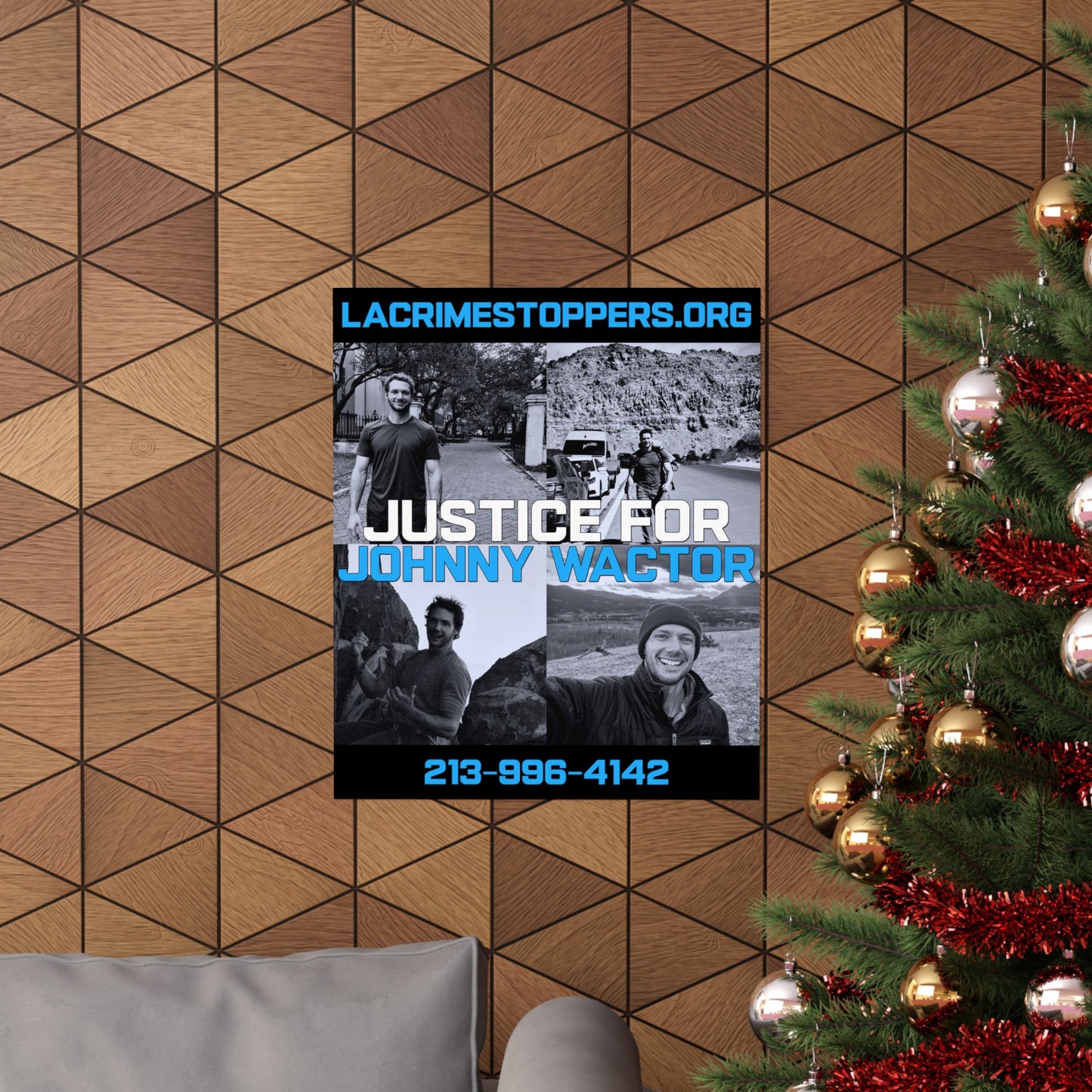 Justice For Johnny Wactor Matte Vertical Posters