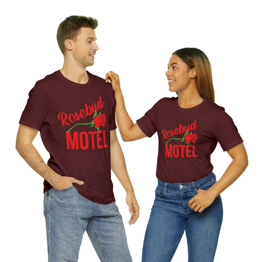 Shitts Creek Rosebud Motel Unisex Jersey Short Sleeve Tee