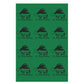 Schitt's Creek Green Ew, Merry Christmas Wrapping Paper Green
