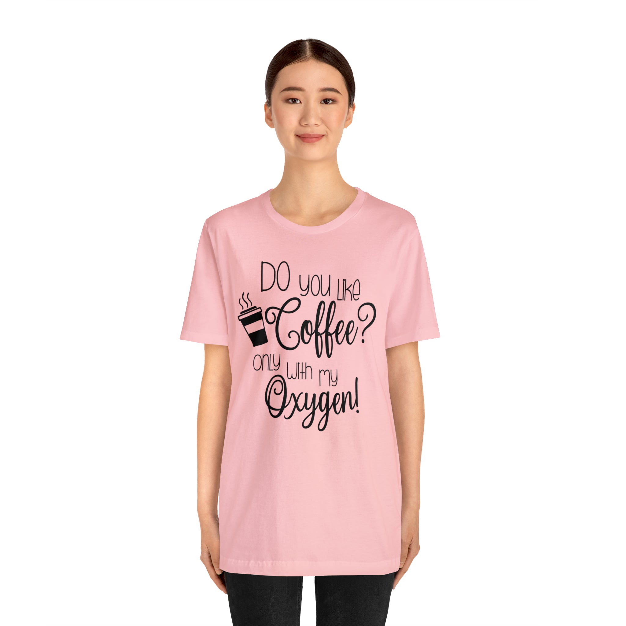 Gilmore Girls Only With My Oxygen Unisex Jersey Short Sleeve Tee