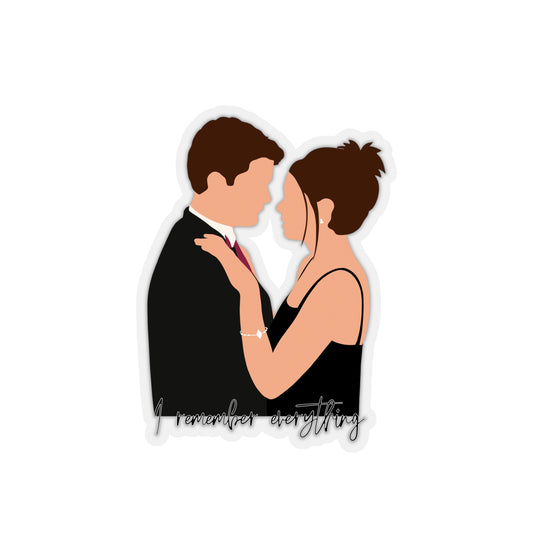 I Remember Everything Dawson's Creek Kiss-Cut Stickers