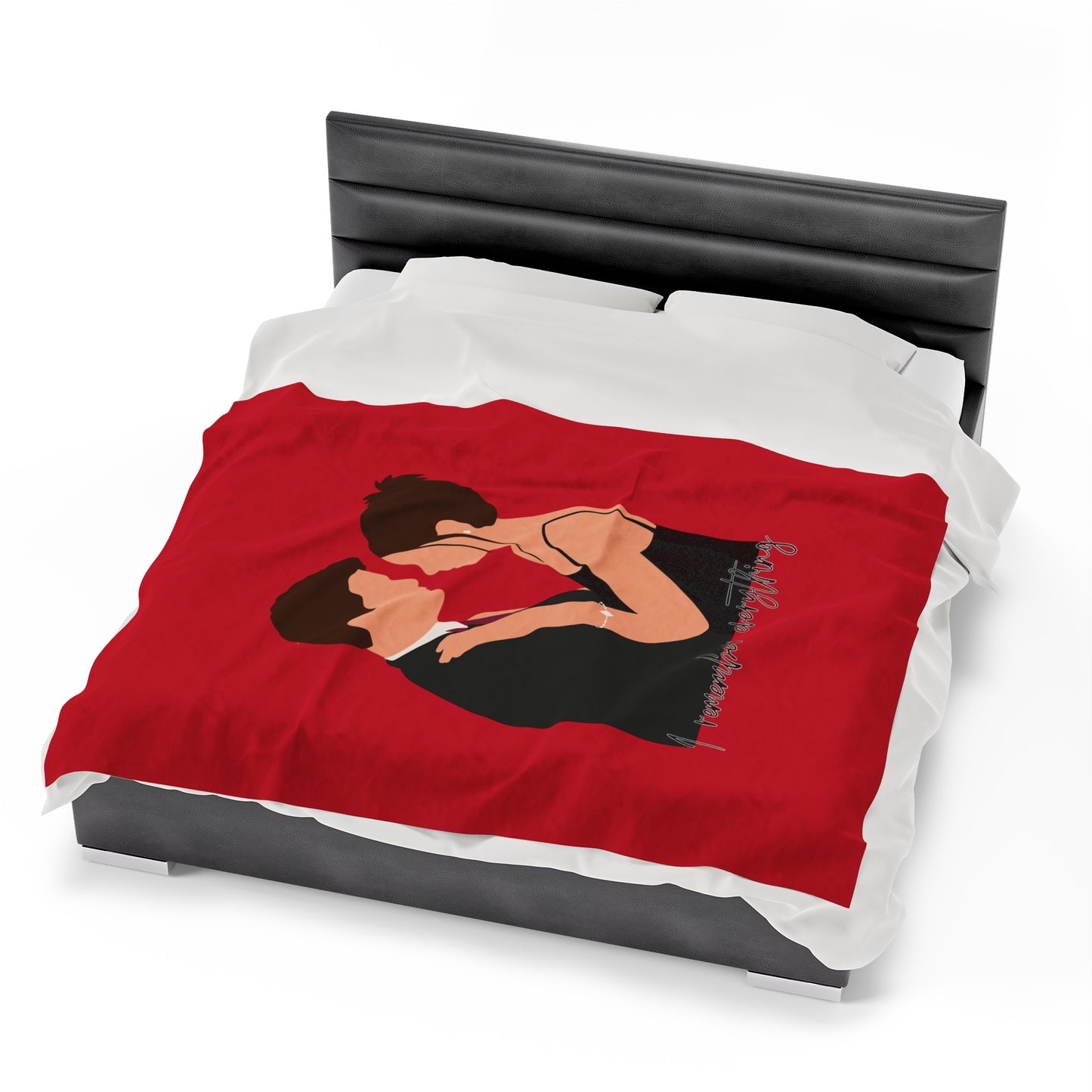 I Remember Everything Dawson's Creek Velveteen Plush Blanket