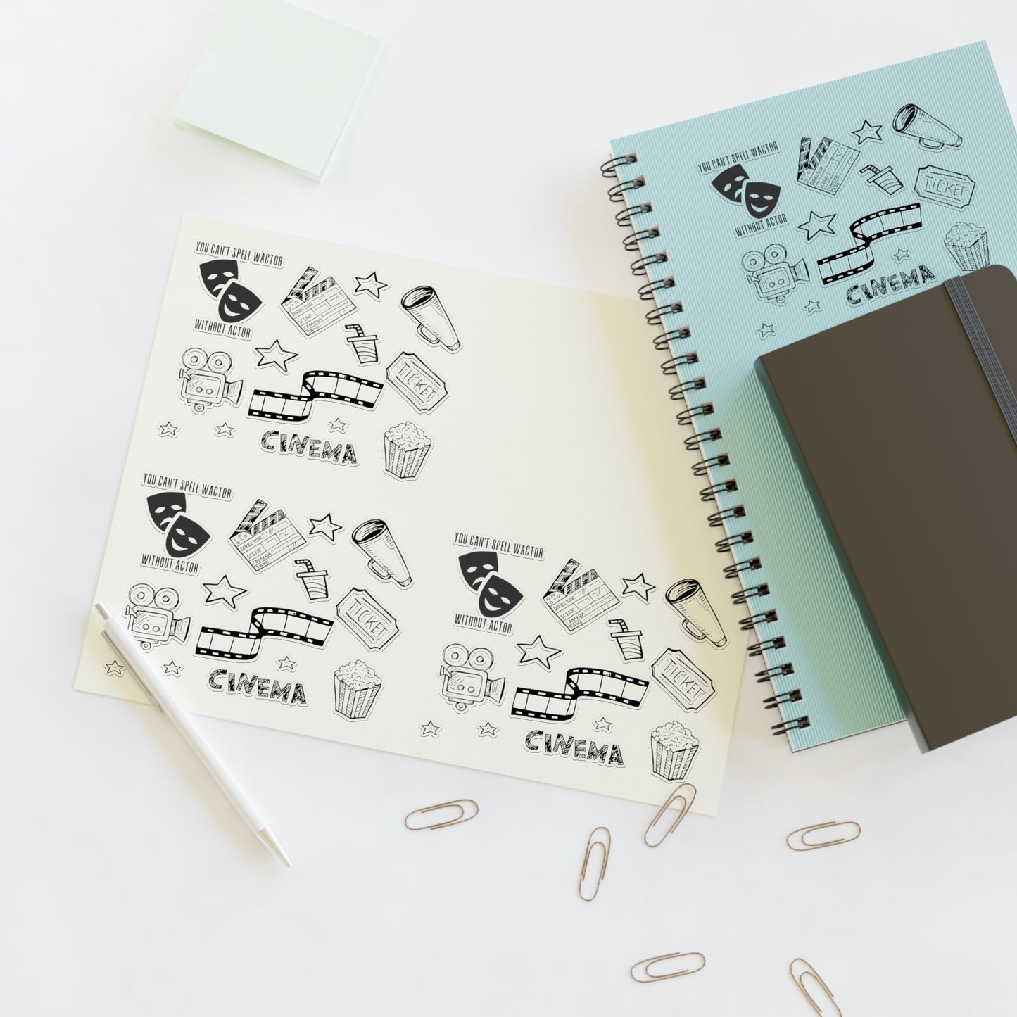 Can't Spell Wactor Without Actor Sticker Sheets