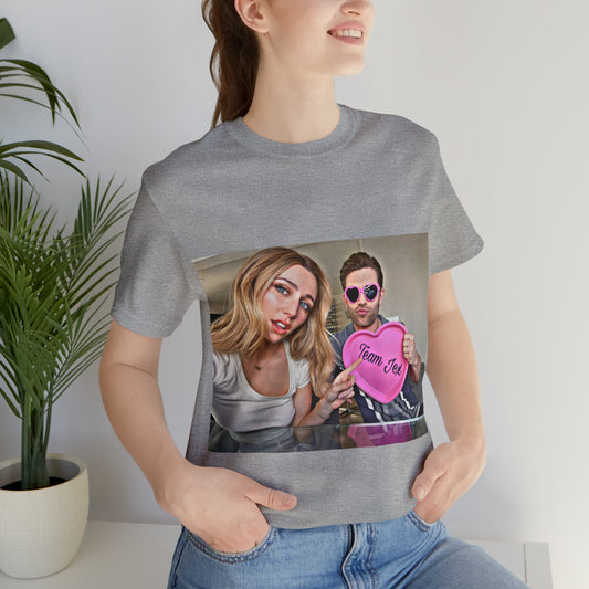 Team Jex Heart Unisex Jersey Short Sleeve Tee
