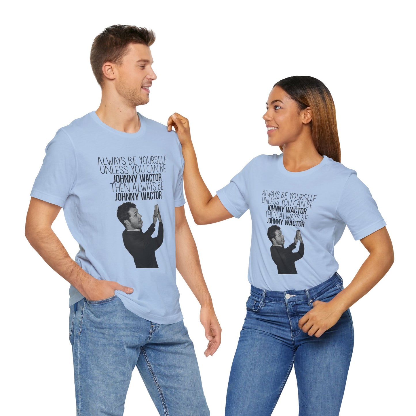 Always Be Johnny Justice for Johnny Wactor Unisex Jersey Short Sleeve Tee