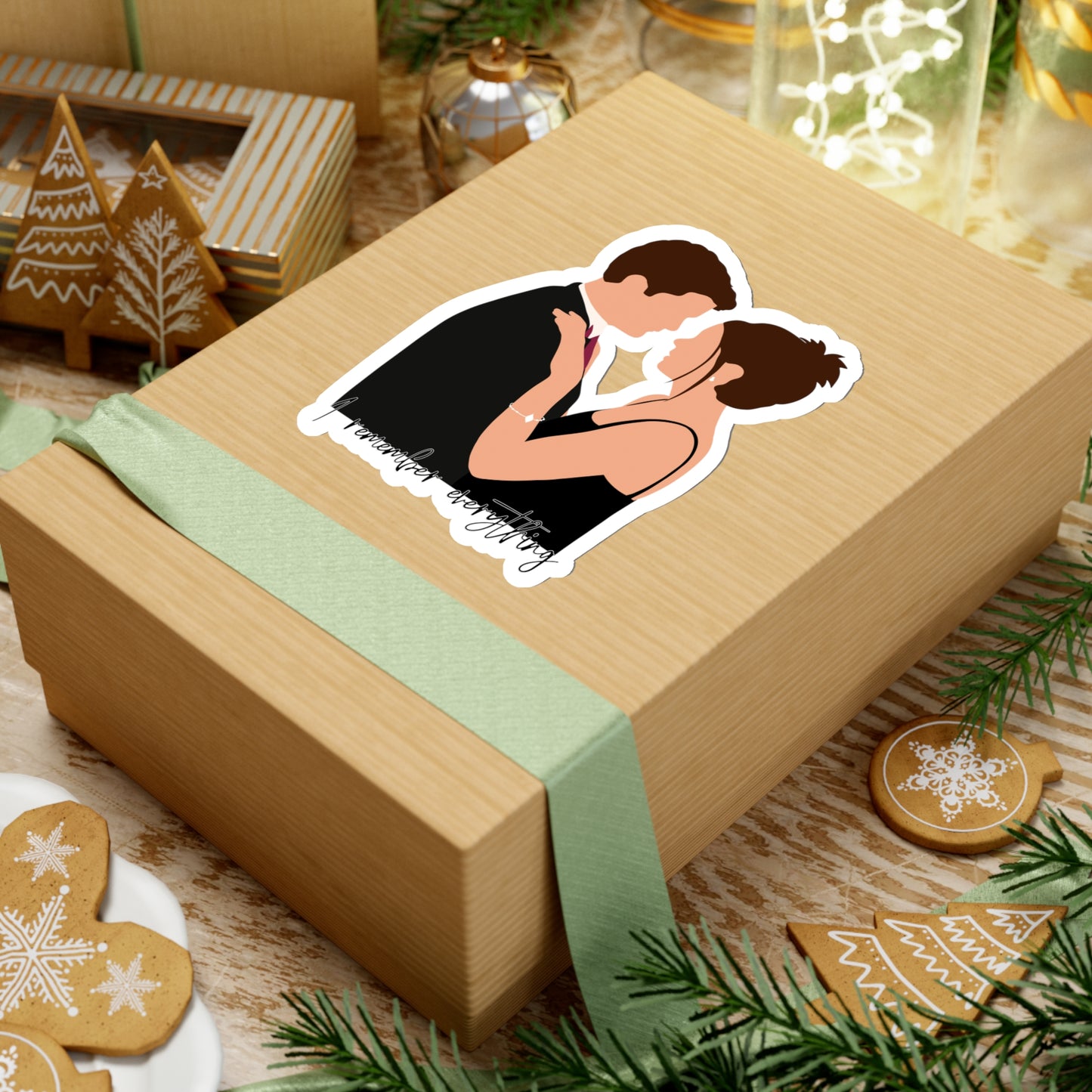 I Remember Everything Dawson's Creek Kiss-Cut Stickers