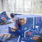 Matthew Christmas Football-Themed Wrapping Paper