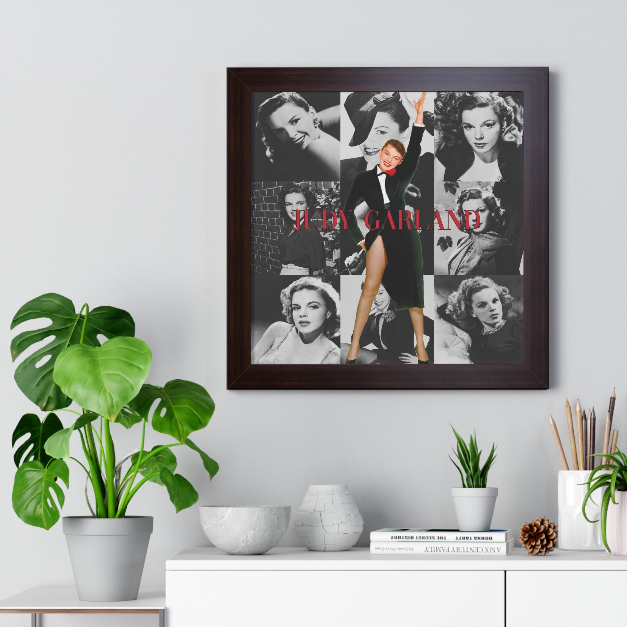Judy Garland Framed Vertical Poster