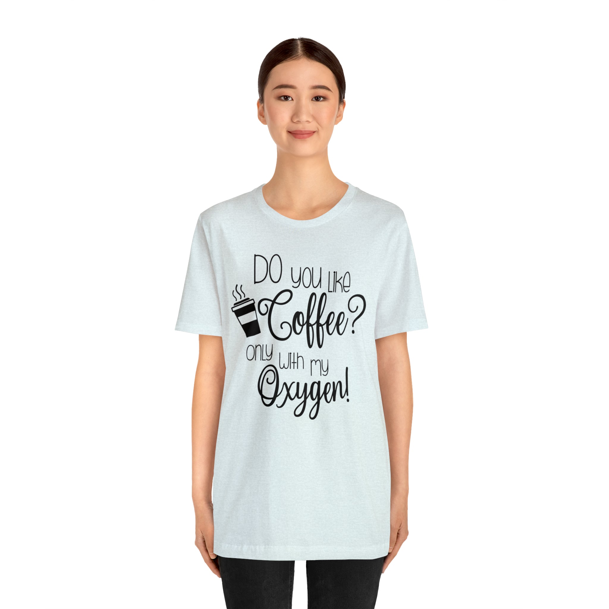 Gilmore Girls Only With My Oxygen Unisex Jersey Short Sleeve Tee