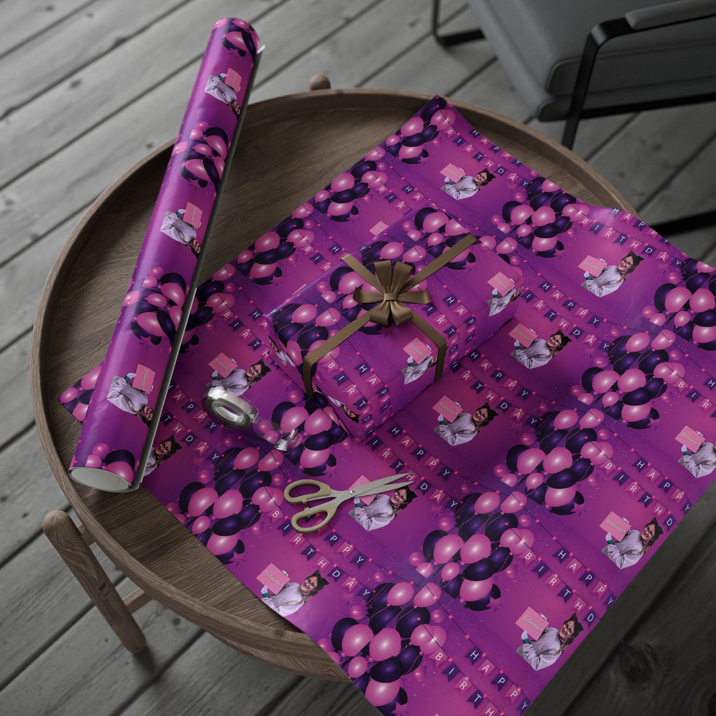 Juliana Birthday Wrapping Paper