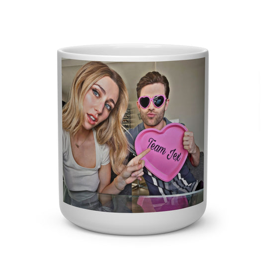 Team Jex Heart Shape Mug