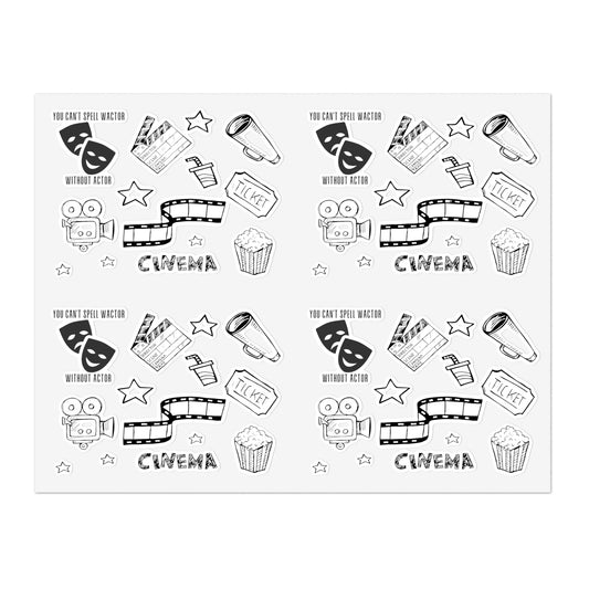 Can't Spell Wactor Without Actor Sticker Sheets