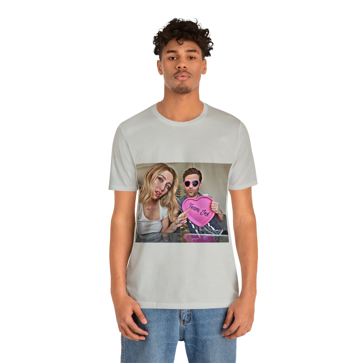Team Jex Heart Unisex Jersey Short Sleeve Tee