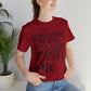 Six Billion People One Tree Hill Unisex Jersey Short Sleeve Tee