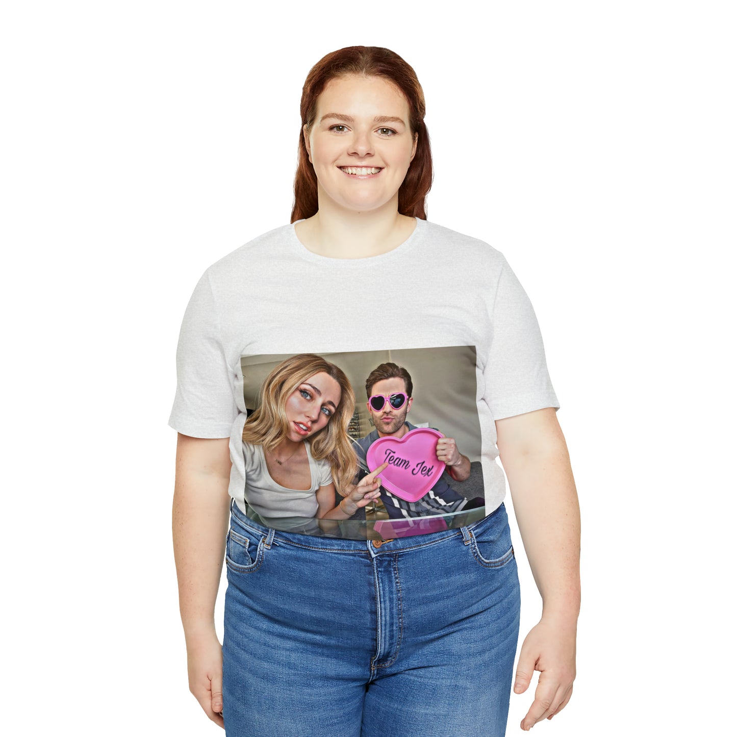 Team Jex Heart Unisex Jersey Short Sleeve Tee