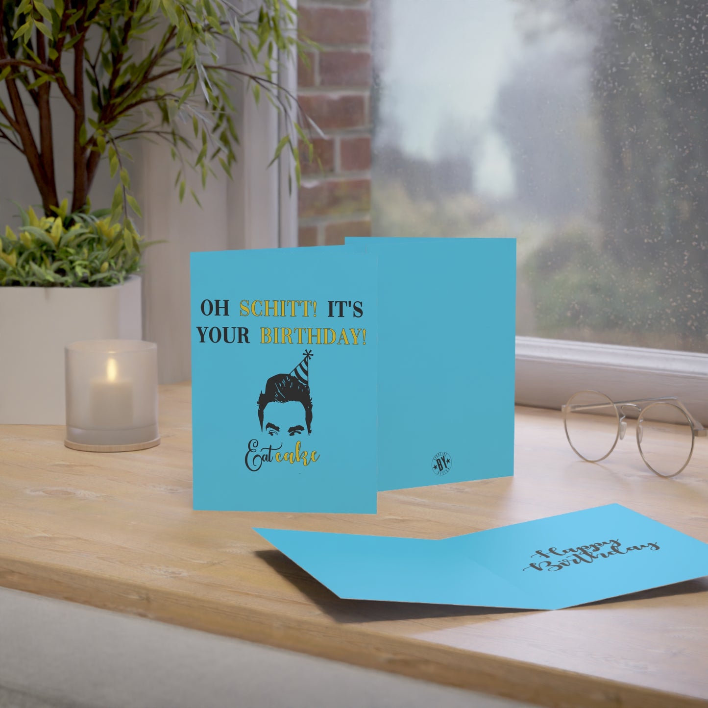 Schitt's Creek Happy Birthday Greeting Cards (1, 10, 30, and 50pcs)