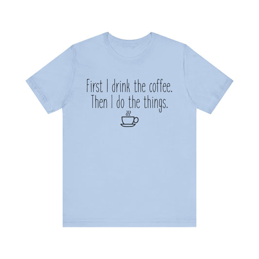 Justice For Johnny Coffee Unisex Jersey Short Sleeve Tee