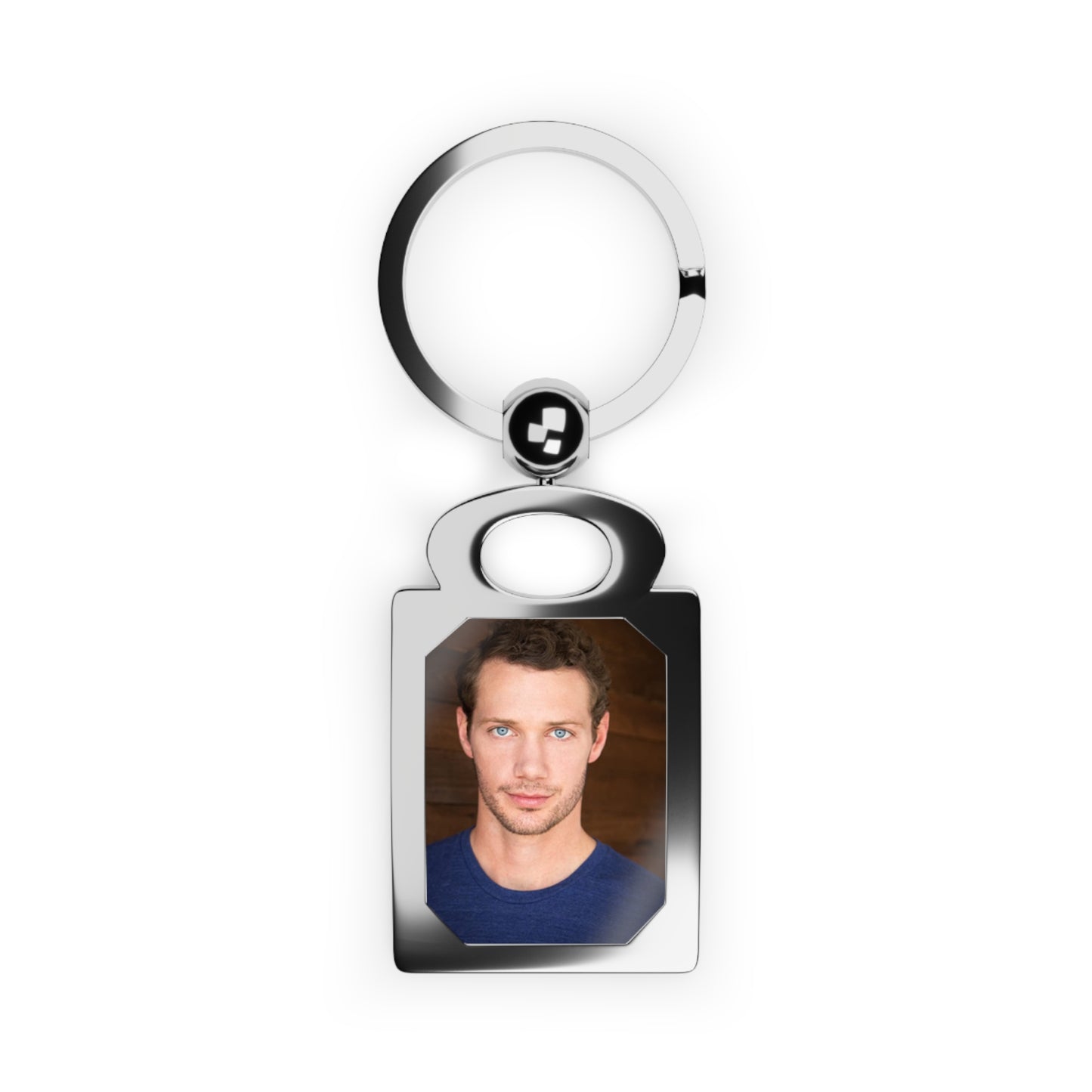 Rectangle Photo Keyring
