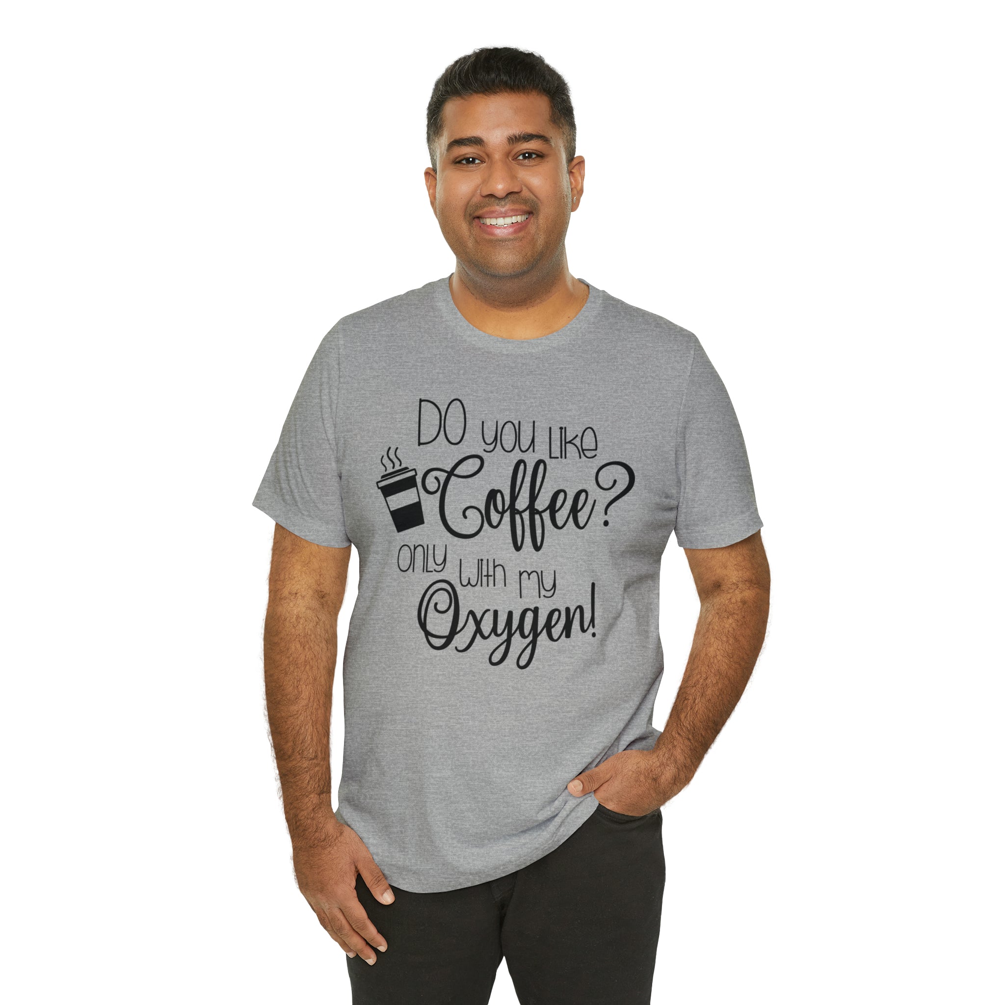 Gilmore Girls Only With My Oxygen Unisex Jersey Short Sleeve Tee